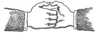 FIG. 23. PASS-GRIP OF A MARK MASTER MASON.