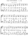Old Hundred, L. M. (sheet music)