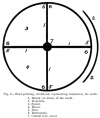 Fig. 5.—Sand-painting, torokhoish, representing tamaiawot, the earth.