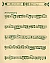 March of Battles (Eleventh Century): Sheet-music