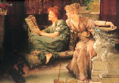 Comparisons, by Lawrence Alma-Tadema [1892] (Public Domain Image)