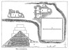 FIG. 64.—Layard's plan of the Mound at Nimrood showing its equinoctial orientation.