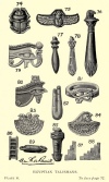 PLATE 6. EGYPTIAN TALISMANS.