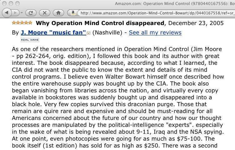 Description of Operation Mind Control