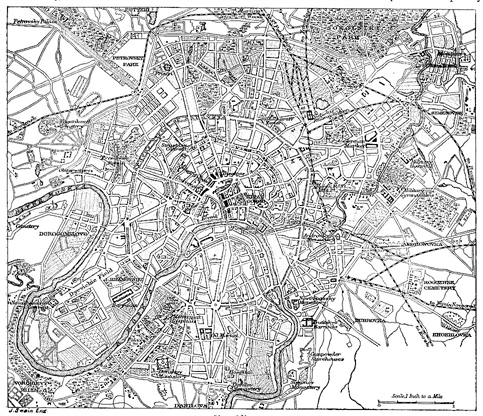 Moscow map