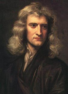 Isaac Newton portrait