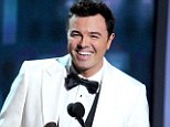 Top job: Seth MacFarlane, pictured here at the Emmy Awards on September 23, will host the Academy Awards 