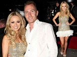 Golden girl: Strictly Come Dancing's Ola Jordan sparkles as she celebrates her 30th birthday with the help of her celebrity pals