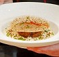 Gourmet grub: Chef Olivier Limousin shows off the world's most expensive version of the classic pub dish