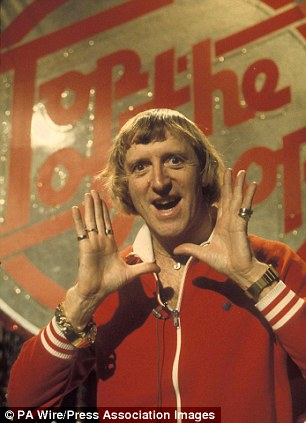 Fame: Savile when he was a DJ on Top Of The Pops