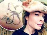 Butterfly girl: LeAnn posted a picture on Twitter showing off a new butterfly on her wrist Monday morning