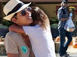 Halle Berry and ex Gabriel Aubry keep their distance on trip to pumpkin patch with daughter Nahla 