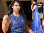 She's electric! Kim Kardashian tries her hand at demure as her brood dresses to the nines in Miami