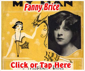 Fanny Brice sings torch songs