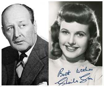 Cecil Parker and Sheila Sim