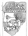 FIGURE 35. <i>Babylonian</i> ''<i>Mappa Mundi</i>'' <i>inscribed on a Babylonian geographical tablet in the British Museum, No. 92,687. Showing the ocean surrounding the world, and marking the position of Babylon on the Euphrates as its centre. It shows also the mountains at the source of the river, the land of Assyria, Bit-Iakinu, and the swamps at the mouth of the Euphrates</i>.<br> (From <i>Cuneiform Texts from Babylonian Tablets, etc., in the British Museum</i>, 1906: Part XXII, Plate 48. The reading is taken from <i>The Babylonian Legends of the Creation</i>. Brit. Mus. Pubs., 1921, p. 3.)