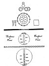 FIGURE 65. <i>Gnostic Diagram of the Universe</i>.<br> (From <i>Histoire critique du Gnosticisme</i>; Jacques Matter, 1826, Vol. III, Plate I, D.)