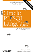 Oracle PL/SQL Pocket Reference